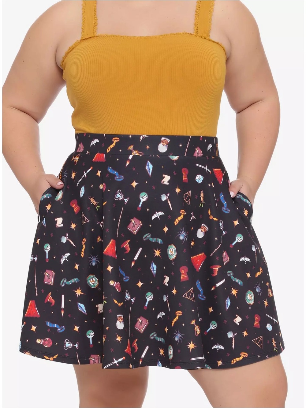 Harry Potter Icons Skater Skirt
